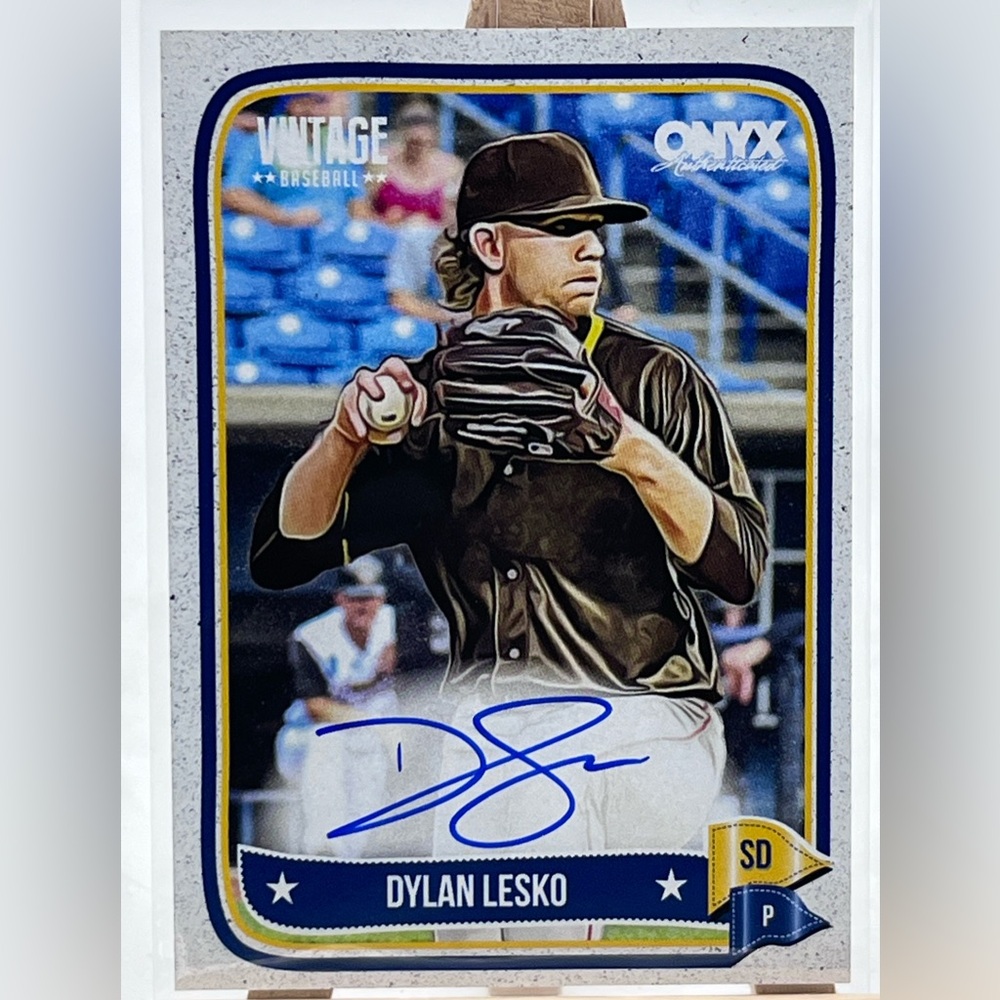 Dylan Lesko On-Card Auto